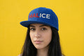 MALICE WHITE TEXT Snapback Hat