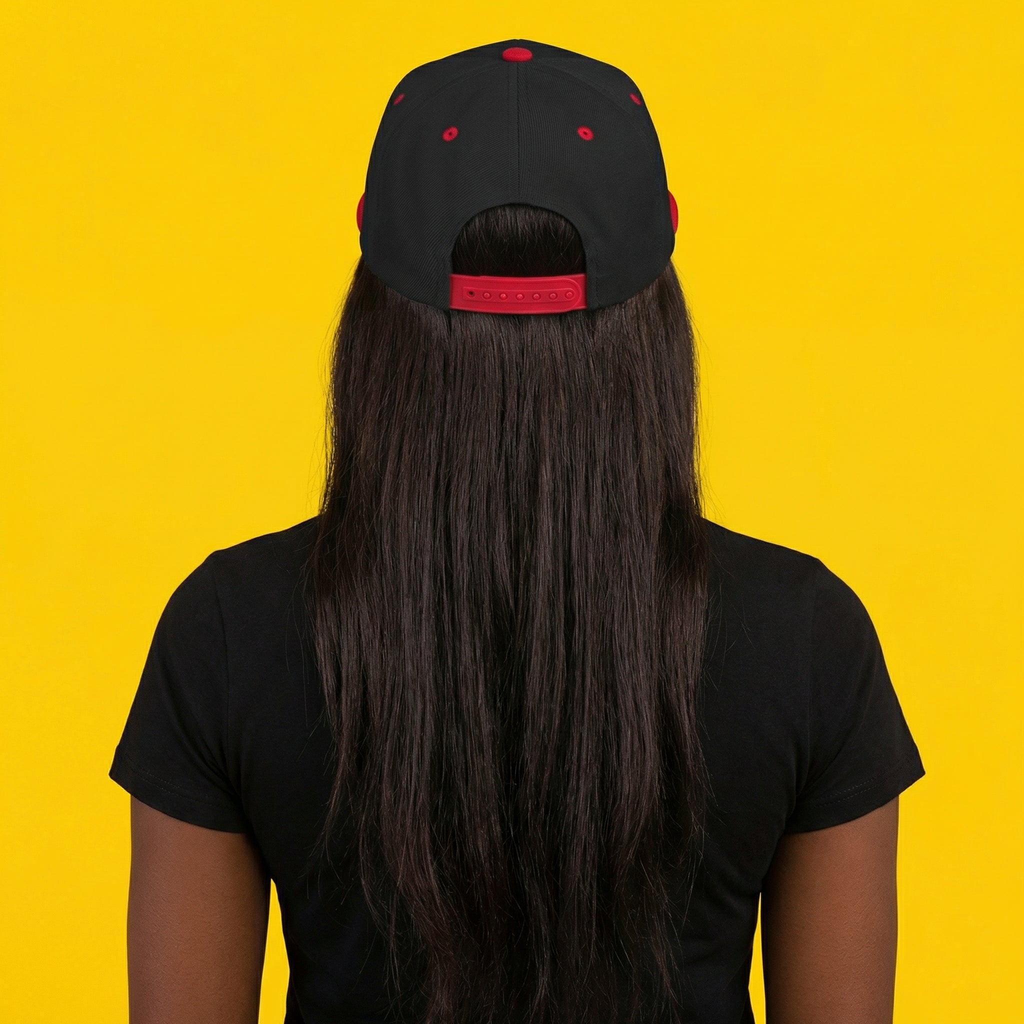 MALICE RED BRIM Snapback Hat