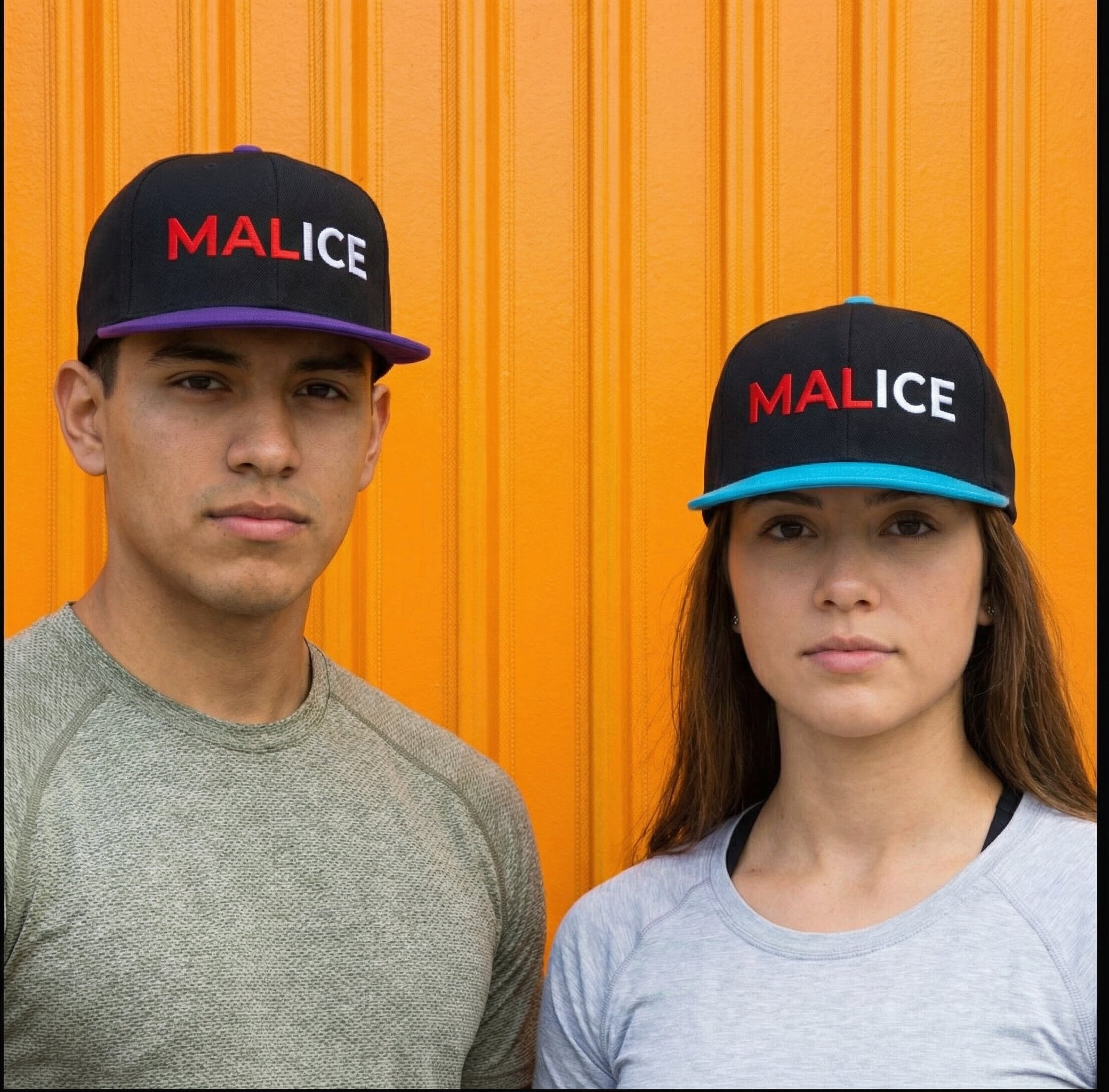 MALICE Statement Snapback Hat