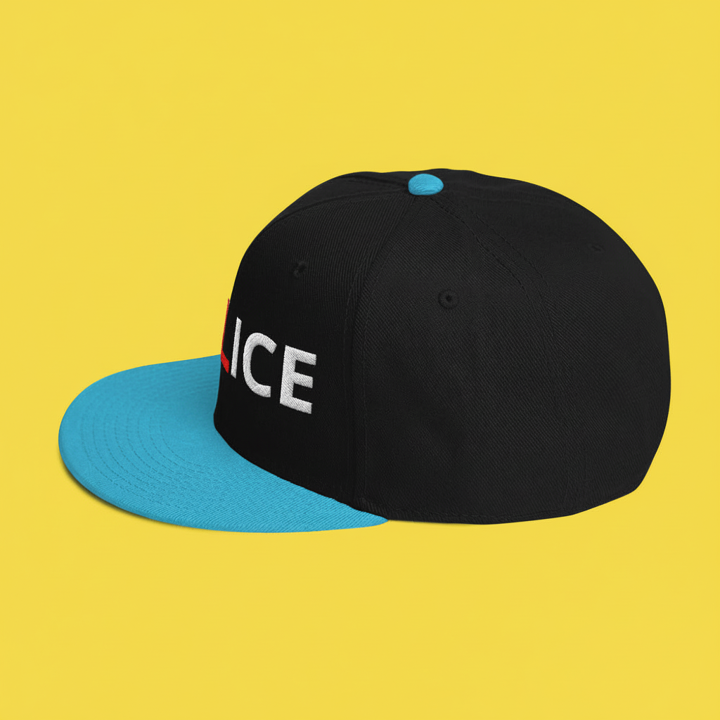 MALICE Statement Snapback Hat