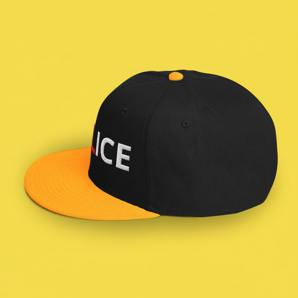 MALICE Statement Snapback Hat