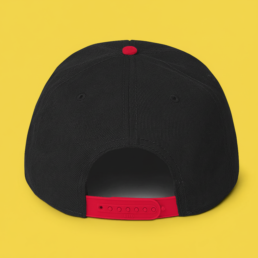 MALICE Statement Snapback Hat