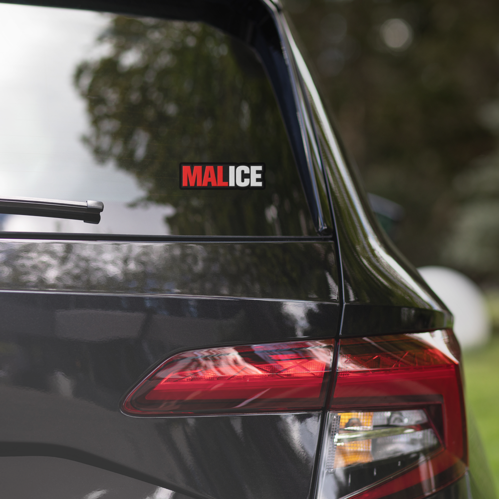 MALICE Vinyl Sticker