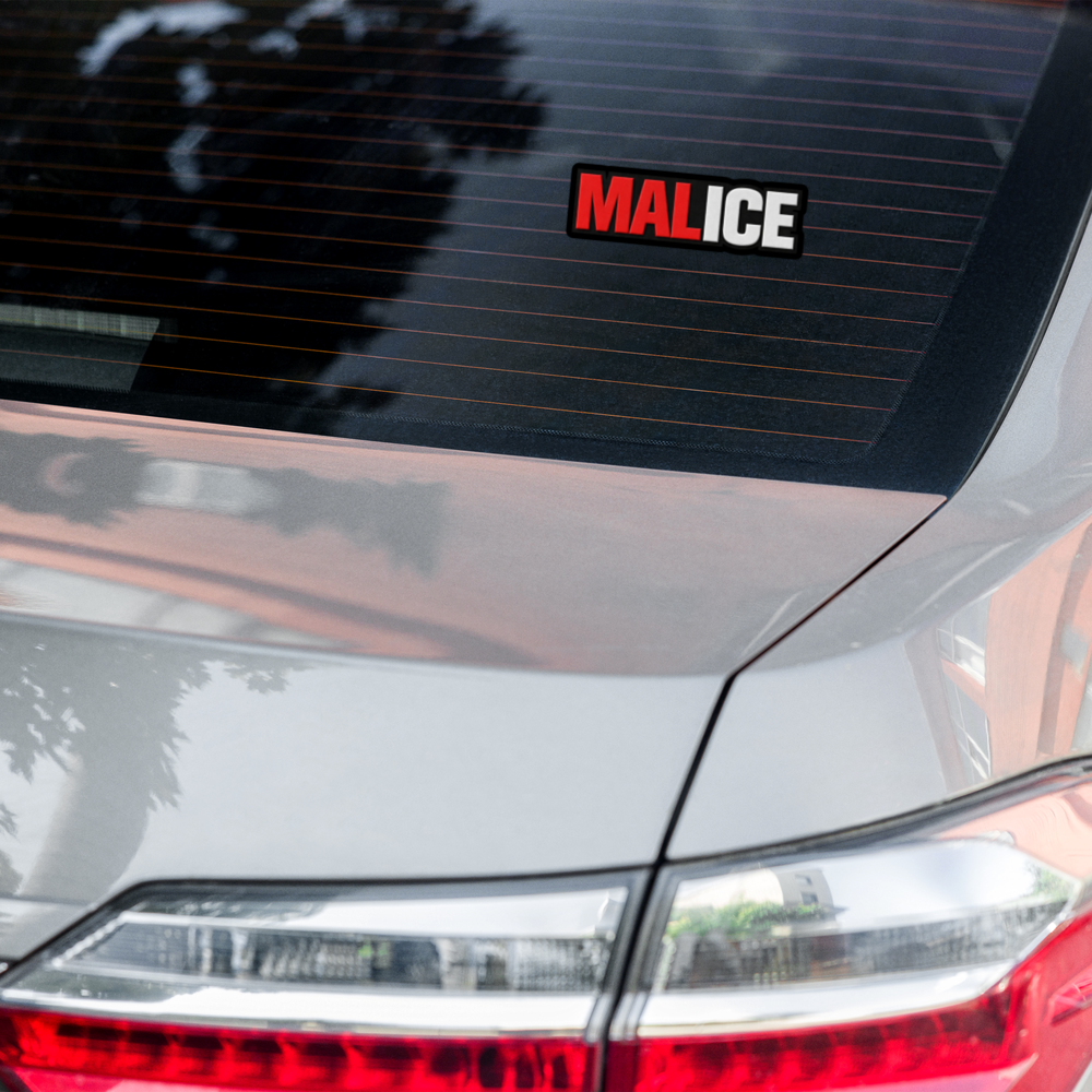 MALICE Vinyl Sticker